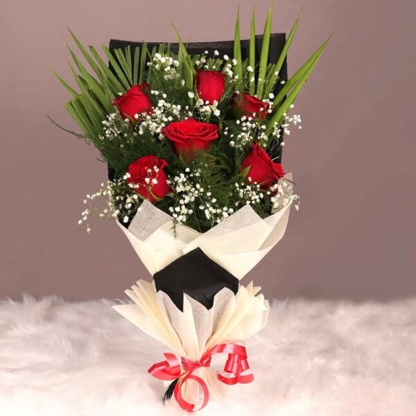 Red Roses Bunch