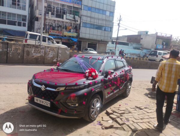 Wedding Car Decoration by 85 Flowers 🚗💐✨